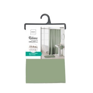 Dušo užuolaida 180x200 cm poliesteris ESSENCIA douceur d'intérieur