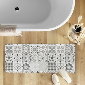 Kilimėlis vonios kambariui 50x120cm stipr. sugeriantis SALOU douceur d'intérieur