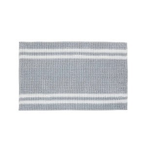 Kilimėlis vonios kambariui 50x80 cm pilkas, poliesteris 5Five 211426B