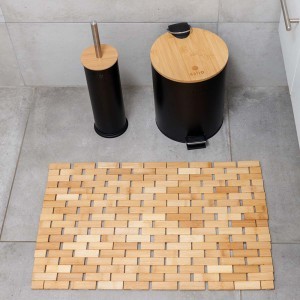 Kilimėlis voniai neslystantis, bambukinis 38x60 cm Estia 02-27568