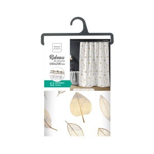 Dušo užuolaida 180x200 cm poliesteris JOYA douceur d'intérieur