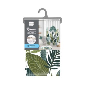 Dušo užuolaida 180x200 cm poliesteris PANAZIO douceur d'intérieur