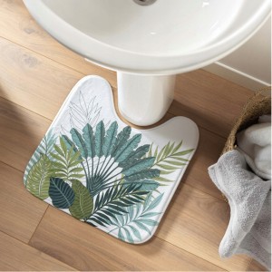 Tualeto kilimėlis 45x45 cm mikropluoštas PANAZIO douceur d'intérieur