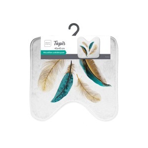 Tualeto kilimėlis 45x45 cm mikropluoštas PLUMISS douceur d'intérieur