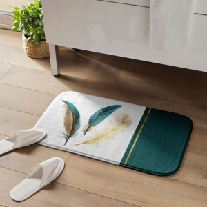 Kilimėlis vonios kambariui 45x75 cm mikropluoštas PLUMISS douceur d'intérieur