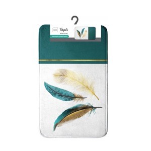 Kilimėlis vonios kambariui 45x75 cm mikropluoštas PLUMISS douceur d'intérieur