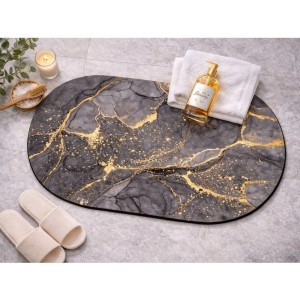 Kilimėlis vonios kambariui 40x60 cm ovalus 27687