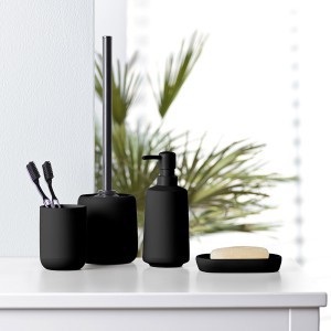 Dantų šepetėlių laikiklis D7,5xH10,5 cm keramikinis CERALIA douceur d'intérieur