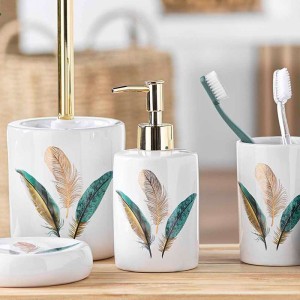 Muilo dozatorius D7,4xH17,9 cm keramikinis PLUMISS douceur d'intérieur