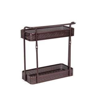 Lentynėlė metalinė 36x15,5x37 cm (2 lentynėlės)