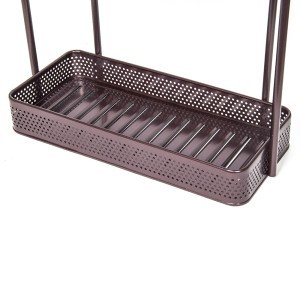 Lentynėlė metalinė 36x15,5x37 cm (2 lentynėlės)