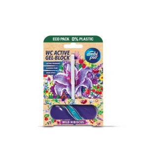 Gaiviklis WC pakabinamas WILD HIBISCUS MULTI 45 g AMBI PUR