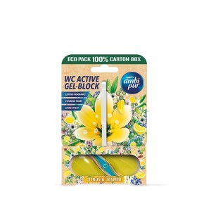 Gaiviklis WC pakabinamas CITRUS MULTI 45 g AMBI PUR