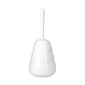Šepetys klozeto su dėklu baltas D17xH41 cm 10575 Italija STEFANPLAST