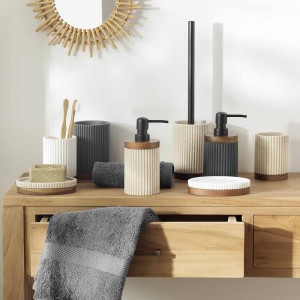 Šepetys klozeto su dėklu D9,1xH38,5 cm polirezinas NIAGARA douceur d'intérieur