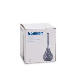 Šepetys klozeto su dėklu D14xH38,5 cm keramika, plastikas Berilo 85141