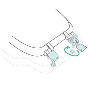 Dangtis unitazo 37x47 cm MDF douceur d'intérieur
