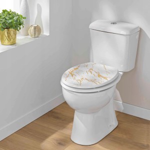 Dangtis unitazo 46,5x37,5 cm MDF AQUAMARBRE douceur d'intérieur