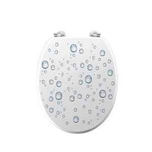 Dangtis unitazo 37,5x46 cm MDF BUBBLE douceur d'intérieur