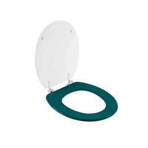 Dangtis unitazo su metaliniu vyriu MDF PLUMISS douceur d'intérieur