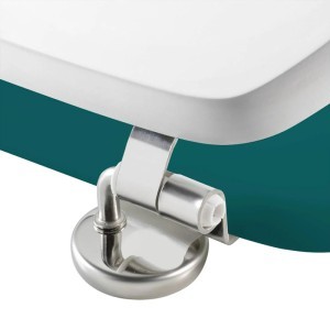 Dangtis unitazo su metaliniu vyriu MDF PLUMISS douceur d'intérieur