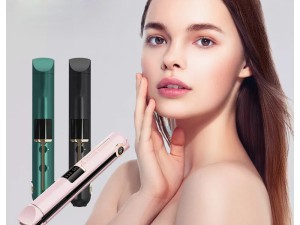Plaukų tiesinimo žnyplės keramikinės pakraunamos LCD, žalios 18W 24166_Z