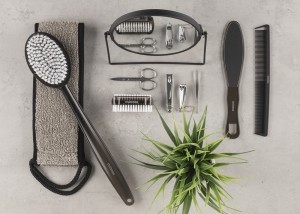 Šepetėlis nagams ir rankoms 3,7x3,7x8,5 cm (mix) Mineas 622288