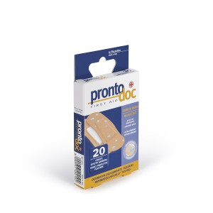 Pleistrai 20 vnt. 7x2 cm ypač tvirti PRONTODOC 4021