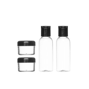 Kelioninių buteliukų rinkinys 4 vnt (2x50 ml, 2x30 ml) Mineas 270824