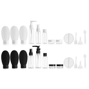 Kelioninių buteliukų rinkinys 12 vnt (mix) Berilo 13034