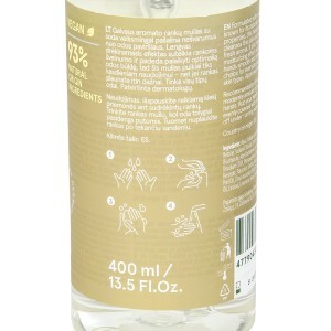 Skystas muilas su SODA 400 ml 93 proc. iš natūralių medžiagų