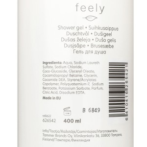 Dušo želė 400 ml clean cotton kvapo Feely 626542