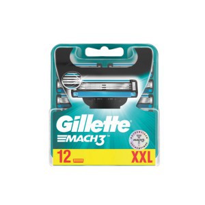 Skustuvo galvutės 12 vnt Mach3 Gillette 2197 Vokietija