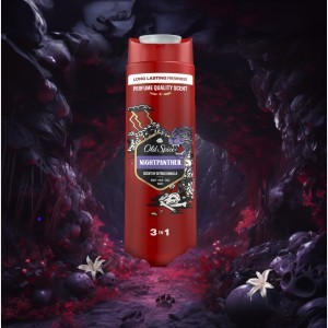 Dušo želė 400 ml 3IN1 NIGHTPANTHER Old Spice