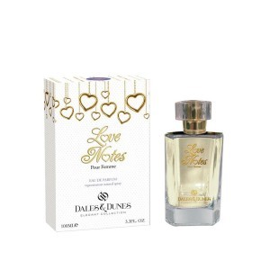 Tualetinis vanduo moterims (EDT)100 ml LOVE NOTES Dales&Dunes 19675
