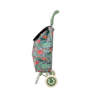 Krepšys pirkiniams su ratukais 35,5x22x96 cm 36 l Lux Floral Estia 04-3357