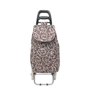 Krepšys pirkiniams su ratukais 35,5x22x96 cm 36 l Lux Paisley Estia 04-3340
