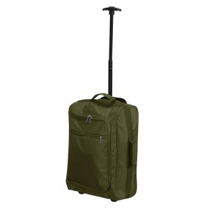 Lagaminas-kuprinė rankiniam bagažui 18x35x51 cm žalios sp. 15076