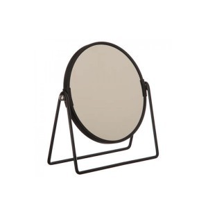 Kosmetinis veidrodėlis apvalus D17 cm metalinis stovas 140834J