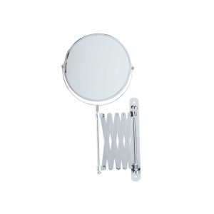 Kosmetinis veidrodėlis sieninis ištraukiamas dvipusis 2,5x45x42 cm Berilo 90996