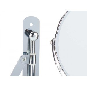 Kosmetinis veidrodėlis sieninis ištraukiamas dvipusis 2,5x45x42 cm Berilo 90996