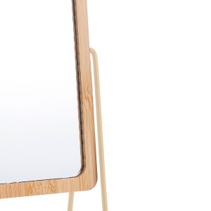 Kosmetinis veidrodėlis su metaliniu stovu 16x6x22 cm Berilo 12903