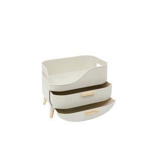 Dėžutė plastikinė kosmetikai 26x18,5x19,5 cm 5Five 213366