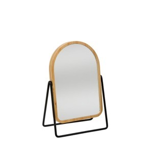 Kosmetinis veidrodėlis D22 cm metalinis stovas (mix) 5Five 174865