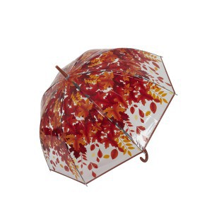 Skėtis automatinis ilgas permatomas D90 cm Entre Temps PL381