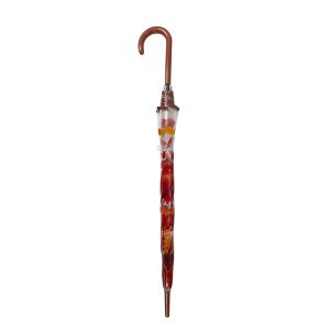 Skėtis automatinis ilgas permatomas D90 cm Entre Temps PL381