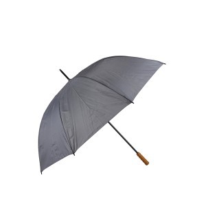 Skėtis ilgas D130 cm H100 cm pilkas 871341481857