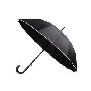 Skėtis ilgas D101 cm H88 cm gumuota rankena PL304