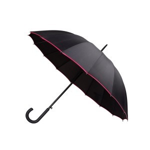 Skėtis ilgas D101 cm H88 cm gumuota rankena PL304