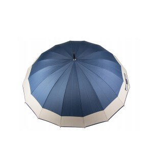 Skėtis automatinis ilgas neslystanti rankena D108 cm H93 cm XXL mėlyna 25016_N